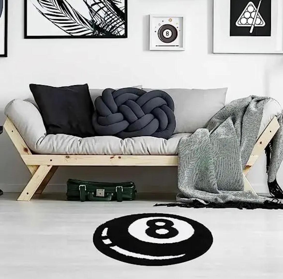 8 BALL rug