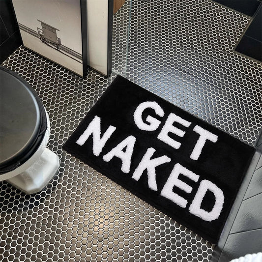 GET NAKED bath mat